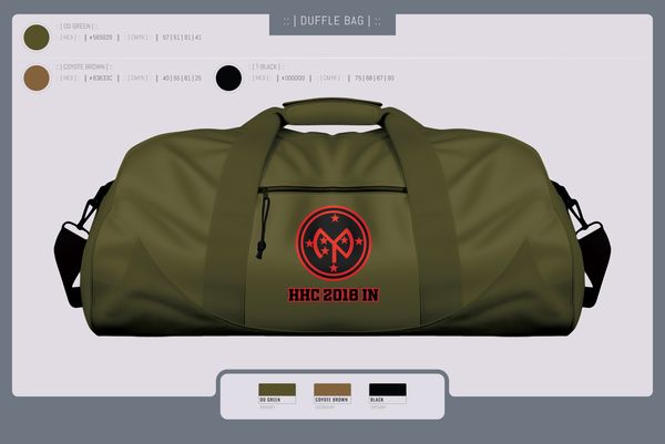 Duffle Bag, HHC 2/108 IN, , Teamtime, Team time, sublimation, custom sports apparel, team uniforms, spirit wear, spiritwear, sports uniforms, custom shirts, team store, custom team store, fundraiser sports, apparel fundraiser