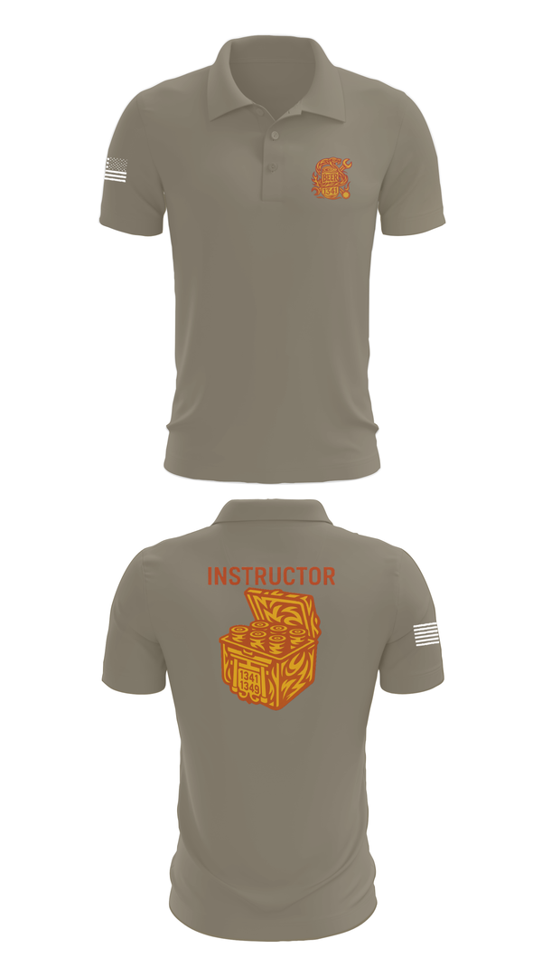 Short Sleeve Performance Polo, MARCOR DET FLW, , Teamtime, Team time, sublimation, custom sports apparel, team uniforms, spirit wear, spiritwear, sports uniforms, custom shirts, team store, custom team store, fundraiser sports, apparel fundraiser
