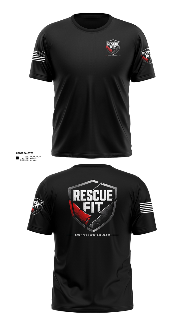 Old School Cotton Feel Shirt, Rescue FitRescue Fit, Fire Department, Teamtime, Team time, sublimation, custom sports apparel, team uniforms, spirit wear, spiritwear, sports uniforms, custom shirts, team store, custom team store, fundraiser sports, apparel fundraiser