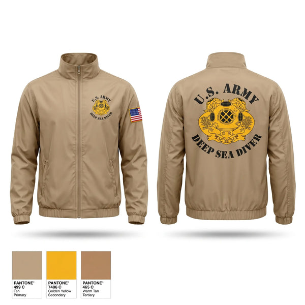 Windbreaker, 7th Engineer Dive Detachment, Army, Teamtime, Team time, sublimation, custom sports apparel, team uniforms, spirit wear, spiritwear, sports uniforms, custom shirts, team store, custom team store, fundraiser sports, apparel fundraiser