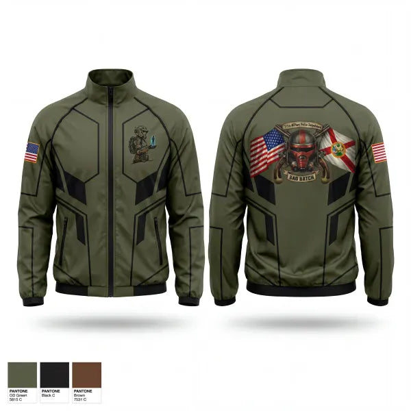 Windbreaker, 715th MP CO DET, Army, Teamtime, Team time, sublimation, custom sports apparel, team uniforms, spirit wear, spiritwear, sports uniforms, custom shirts, team store, custom team store, fundraiser sports, apparel fundraiser