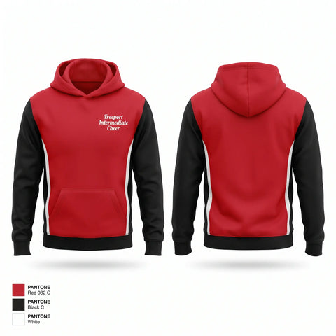 Hoodie, Freeport Intermediate Cheer, Cheer, Teamtime, Team time, sublimation, custom sports apparel, team uniforms, spirit wear, spiritwear, sports uniforms, custom shirts, team store, custom team store, fundraiser sports, apparel fundraiser