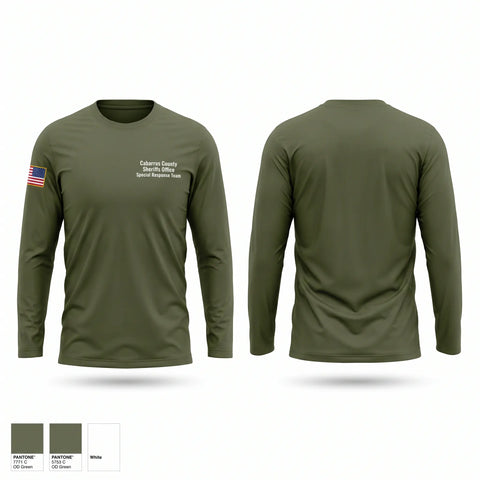 Long Sleeve Performance Shirt, Cabarrus County Sheriff's Office Special Respone Team, Police, Teamtime, Team time, sublimation, custom sports apparel, team uniforms, spirit wear, spiritwear, sports uniforms, custom shirts, team store, custom team store, fundraiser sports, apparel fundraiser
