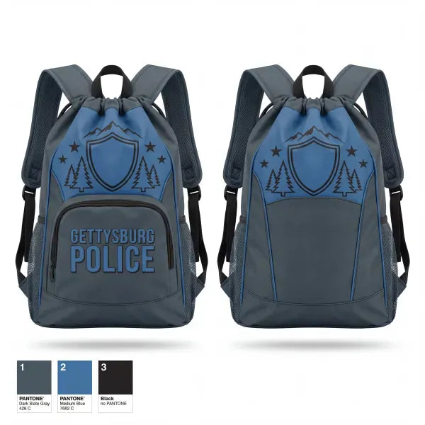 Gear Bag, Gettysburg Police, Police, Teamtime, Team time, sublimation, custom sports apparel, team uniforms, spirit wear, spiritwear, sports uniforms, custom shirts, team store, custom team store, fundraiser sports, apparel fundraiser