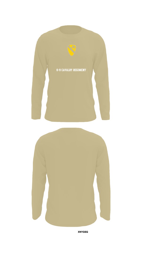Long Sleeve Performance Shirt, 6-9 Cavalry Regiment, , Teamtime, Team time, sublimation, custom sports apparel, team uniforms, spirit wear, spiritwear, sports uniforms, custom shirts, team store, custom team store, fundraiser sports, apparel fundraiser