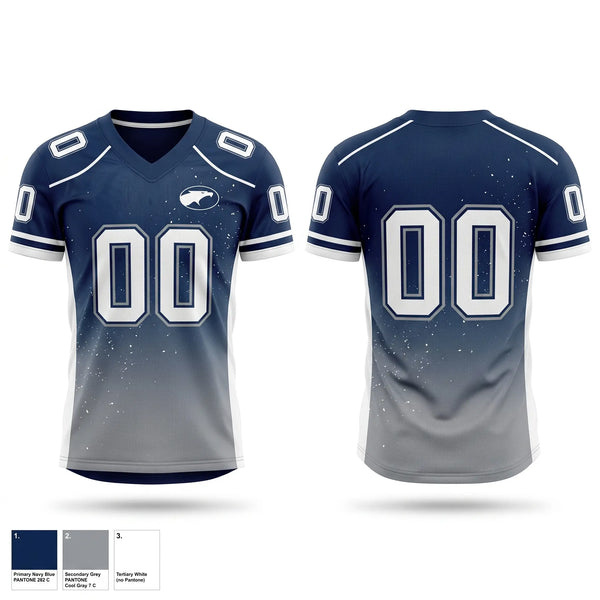 Football Jersey, Kettering Firebirds, , Teamtime, Team time, sublimation, custom sports apparel, team uniforms, spirit wear, spiritwear, sports uniforms, custom shirts, team store, custom team store, fundraiser sports, apparel fundraiser