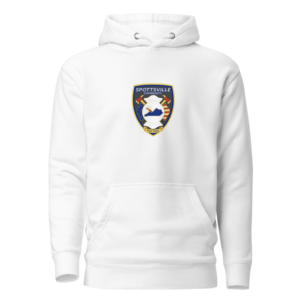 Unisex Hoodie - 1 - White