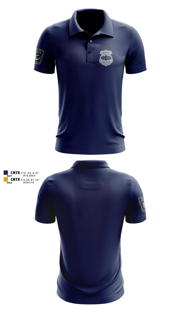 Long Sleeve Performance Polo, Patrol, Police, Teamtime, Team time, sublimation, custom sports apparel, team uniforms, spirit wear, spiritwear, sports uniforms, custom shirts, team store, custom team store, fundraiser sports, apparel fundraiser