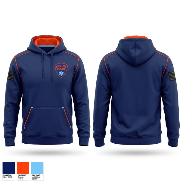 Hoodie, Stratford EMS, EMS/EMT, Teamtime, Team time, sublimation, custom sports apparel, team uniforms, spirit wear, spiritwear, sports uniforms, custom shirts, team store, custom team store, fundraiser sports, apparel fundraiser