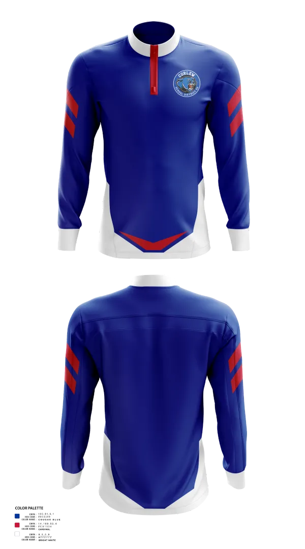 Quarter Zip Jacket, Curlew High School Volleyball, Women's Volleyball, Teamtime, Team time, sublimation, custom sports apparel, team uniforms, spirit wear, spiritwear, sports uniforms, custom shirts, team store, custom team store, fundraiser sports, apparel fundraiser