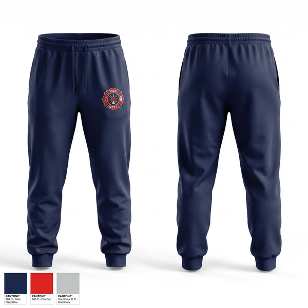 Sweatpants, Engine 10/Ladder 11/Battalion 1, Fire Department, Teamtime, Team time, sublimation, custom sports apparel, team uniforms, spirit wear, spiritwear, sports uniforms, custom shirts, team store, custom team store, fundraiser sports, apparel fundraiser