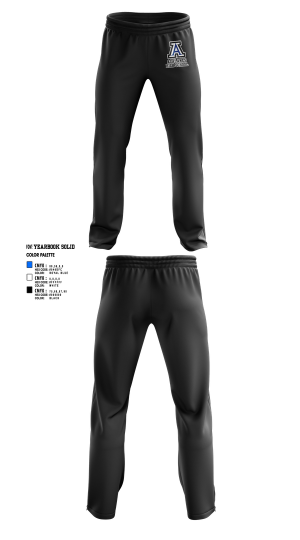 Sweatpants, Acalanes High School Golf, Golf, Teamtime, Team time, sublimation, custom sports apparel, team uniforms, spirit wear, spiritwear, sports uniforms, custom shirts, team store, custom team store, fundraiser sports, apparel fundraiser