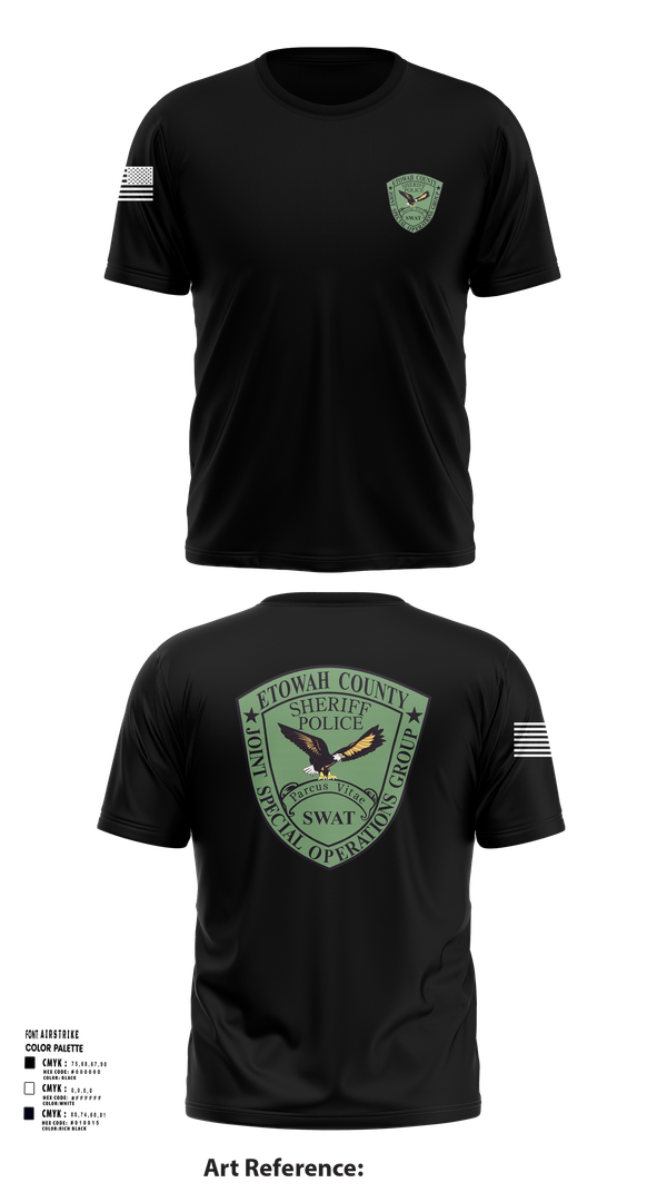 Short Sleeve Performance Shirt, Etowah County JSOG, , Teamtime, Team time, sublimation, custom sports apparel, team uniforms, spirit wear, spiritwear, sports uniforms, custom shirts, team store, custom team store, fundraiser sports, apparel fundraiser