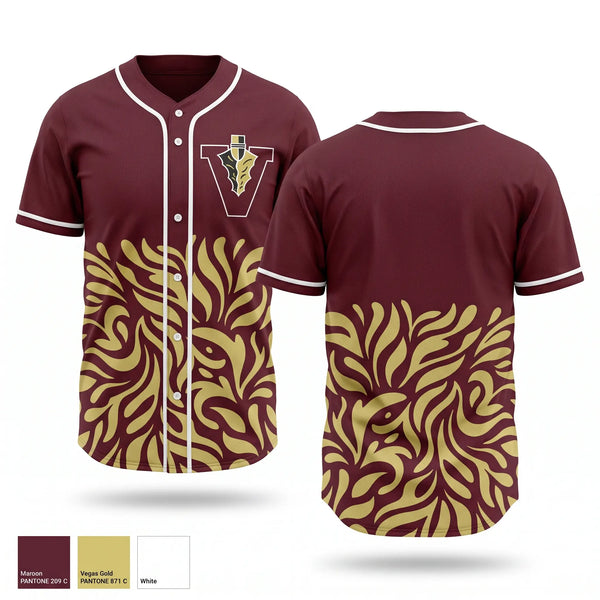 Full Button Baseball Jersey, Vidalia, Baseball, Teamtime, Team time, sublimation, custom sports apparel, team uniforms, spirit wear, spiritwear, sports uniforms, custom shirts, team store, custom team store, fundraiser sports, apparel fundraiser