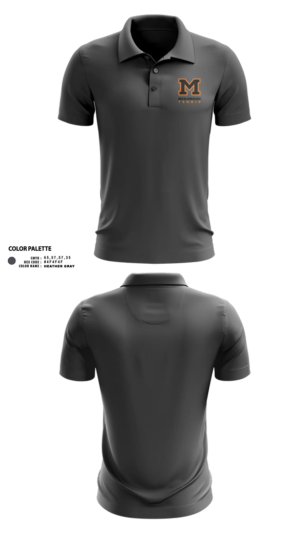 Short Sleeve Performance Polo, Mcdonogh Girls Tennis, Tennis, Teamtime, Team time, sublimation, custom sports apparel, team uniforms, spirit wear, spiritwear, sports uniforms, custom shirts, team store, custom team store, fundraiser sports, apparel fundraiser