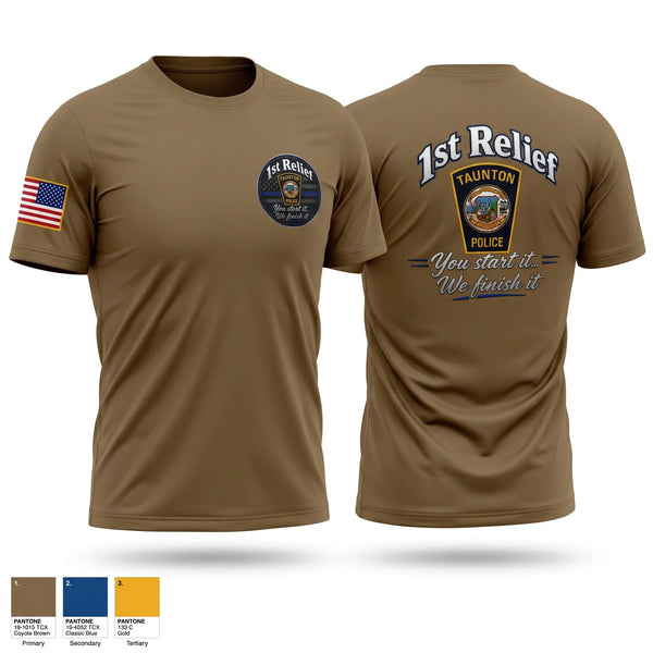 Short Sleeve Performance Shirt, 1st Relief, Police, Teamtime, Team time, sublimation, custom sports apparel, team uniforms, spirit wear, spiritwear, sports uniforms, custom shirts, team store, custom team store, fundraiser sports, apparel fundraiser