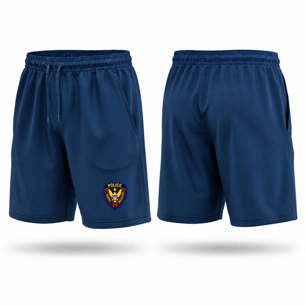 Athletic Shorts With Pockets, Winona Police Department, Police, Teamtime, Team time, sublimation, custom sports apparel, team uniforms, spirit wear, spiritwear, sports uniforms, custom shirts, team store, custom team store, fundraiser sports, apparel fundraiser
