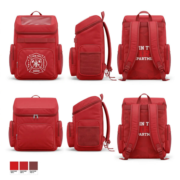 Gear Bag, Twin Township, Fire Department, Teamtime, Team time, sublimation, custom sports apparel, team uniforms, spirit wear, spiritwear, sports uniforms, custom shirts, team store, custom team store, fundraiser sports, apparel fundraiser