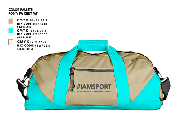 Duffle Bag, #Iamsport, Track & Field, Teamtime, Team time, sublimation, custom sports apparel, team uniforms, spirit wear, spiritwear, sports uniforms, custom shirts, team store, custom team store, fundraiser sports, apparel fundraiser