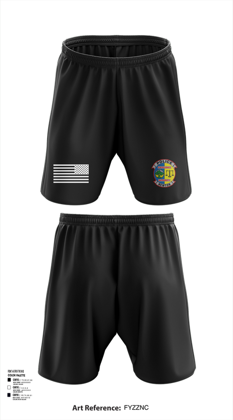 Athletic Shorts With Pockets, Newton Police Department, Police, Teamtime, Team time, sublimation, custom sports apparel, team uniforms, spirit wear, spiritwear, sports uniforms, custom shirts, team store, custom team store, fundraiser sports, apparel fundraiser