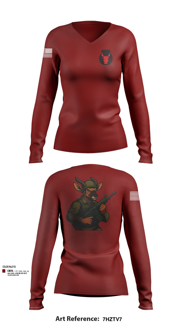 Womens Long Sleeve Vneck Shirt, TF Nyala, , Teamtime, Team time, sublimation, custom sports apparel, team uniforms, spirit wear, spiritwear, sports uniforms, custom shirts, team store, custom team store, fundraiser sports, apparel fundraiser
