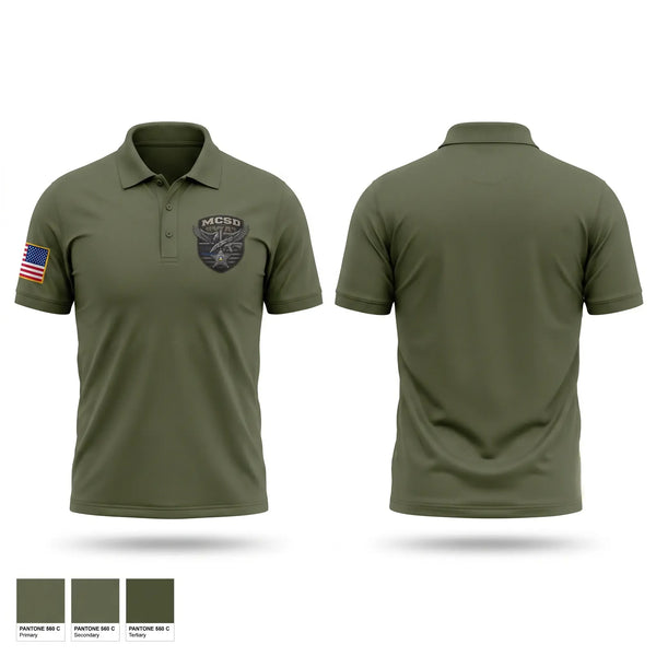 Short Sleeve Performance Polo, MCSD SWAT, Police, Teamtime, Team time, sublimation, custom sports apparel, team uniforms, spirit wear, spiritwear, sports uniforms, custom shirts, team store, custom team store, fundraiser sports, apparel fundraiser