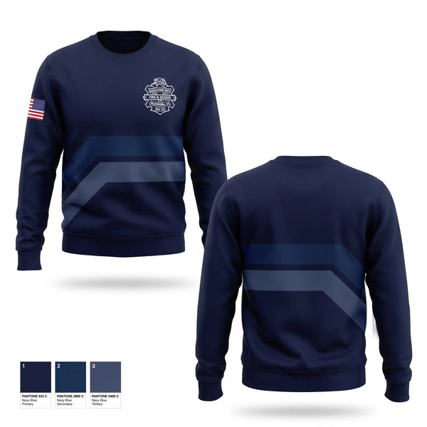 Crew Neck Sweatshirt, Excelsior No. 1, Fire Department, Teamtime, Team time, sublimation, custom sports apparel, team uniforms, spirit wear, spiritwear, sports uniforms, custom shirts, team store, custom team store, fundraiser sports, apparel fundraiser