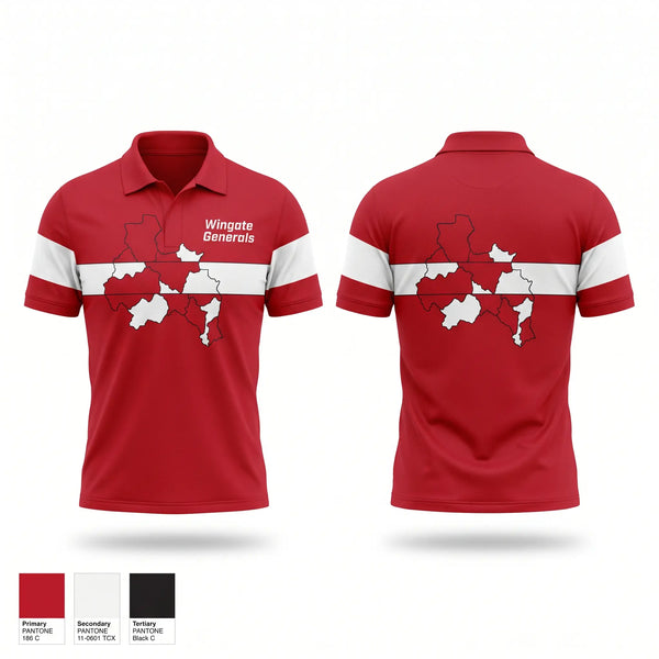Short Sleeve Performance Polo, Wingate Generals, Cheer, Teamtime, Team time, sublimation, custom sports apparel, team uniforms, spirit wear, spiritwear, sports uniforms, custom shirts, team store, custom team store, fundraiser sports, apparel fundraiser