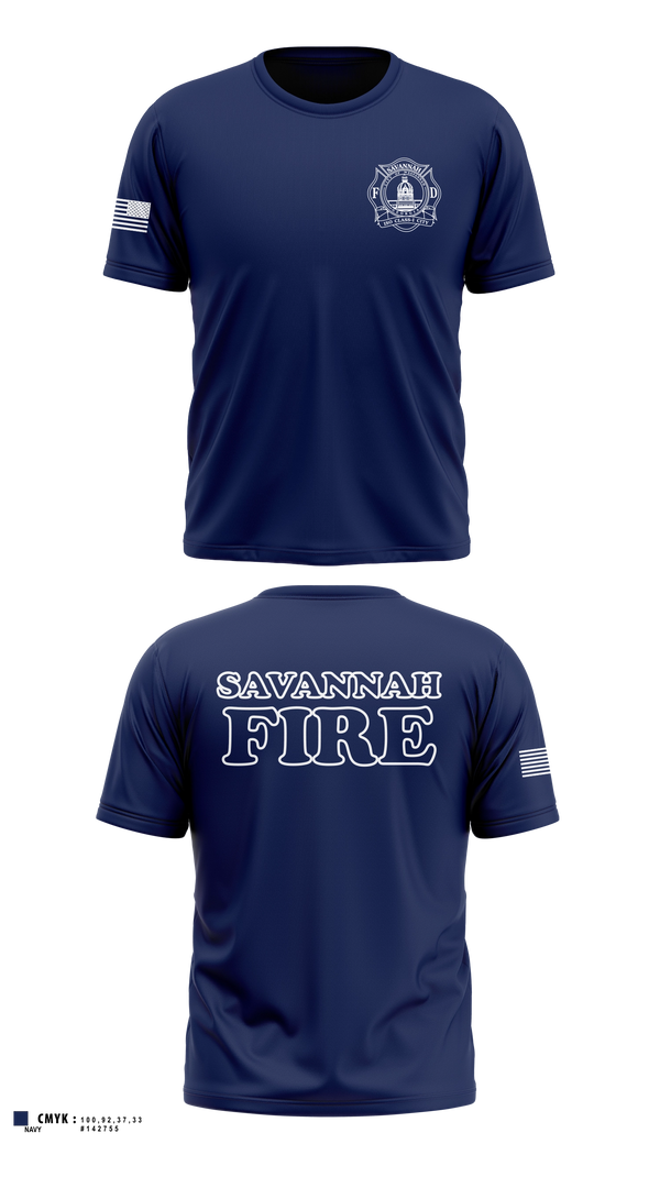 Old School Cotton Feel Shirt, Engine 8, Fire Department, Teamtime, Team time, sublimation, custom sports apparel, team uniforms, spirit wear, spiritwear, sports uniforms, custom shirts, team store, custom team store, fundraiser sports, apparel fundraiser