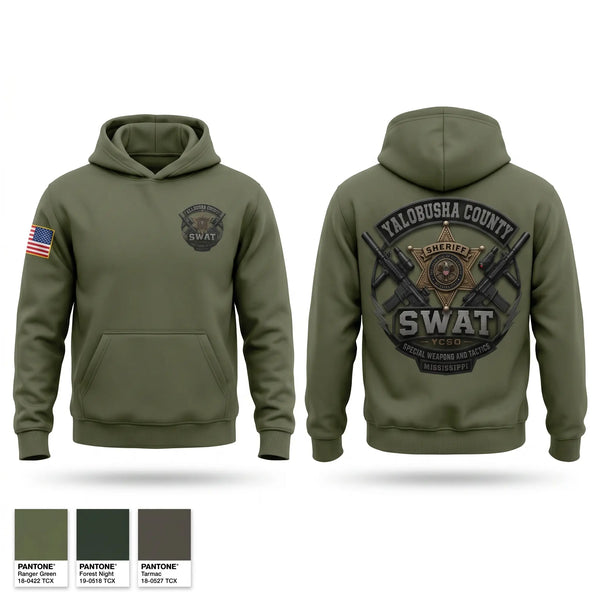 Hoodie, Yalobusha County SWAT, Police, Teamtime, Team time, sublimation, custom sports apparel, team uniforms, spirit wear, spiritwear, sports uniforms, custom shirts, team store, custom team store, fundraiser sports, apparel fundraiser
