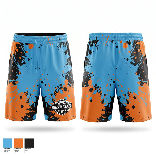 Athletic Shorts With Pockets, Razzmatazz, Women's Soccer, Teamtime, Team time, sublimation, custom sports apparel, team uniforms, spirit wear, spiritwear, sports uniforms, custom shirts, team store, custom team store, fundraiser sports, apparel fundraiser