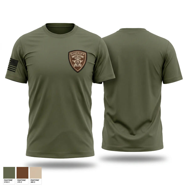 Old School Cotton Feel Shirt, Fannin county court services, Police, Teamtime, Team time, sublimation, custom sports apparel, team uniforms, spirit wear, spiritwear, sports uniforms, custom shirts, team store, custom team store, fundraiser sports, apparel fundraiser