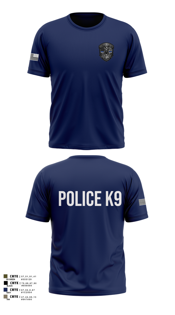 Short Sleeve Performance Shirt, Roy Cit Police K9, Police, Teamtime, Team time, sublimation, custom sports apparel, team uniforms, spirit wear, spiritwear, sports uniforms, custom shirts, team store, custom team store, fundraiser sports, apparel fundraiser
