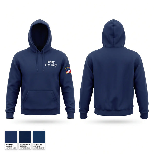 Hoodie, Roby Fire Dept, Fire Department, Teamtime, Team time, sublimation, custom sports apparel, team uniforms, spirit wear, spiritwear, sports uniforms, custom shirts, team store, custom team store, fundraiser sports, apparel fundraiser