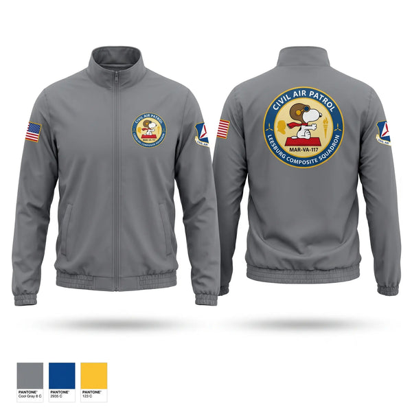 Windbreaker, Leesburg Composite Squadron, Air Force, Teamtime, Team time, sublimation, custom sports apparel, team uniforms, spirit wear, spiritwear, sports uniforms, custom shirts, team store, custom team store, fundraiser sports, apparel fundraiser