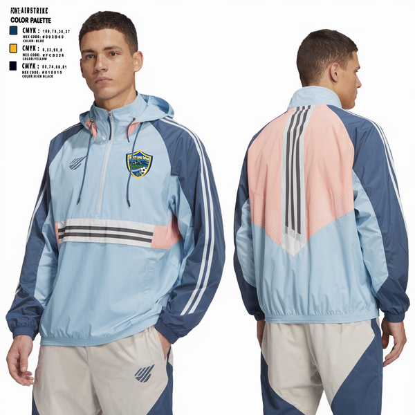 Windbreaker, South Lake Tahoe AYSO Region 282, Men's Soccer, Teamtime, Team time, sublimation, custom sports apparel, team uniforms, spirit wear, spiritwear, sports uniforms, custom shirts, team store, custom team store, fundraiser sports, apparel fundraiser