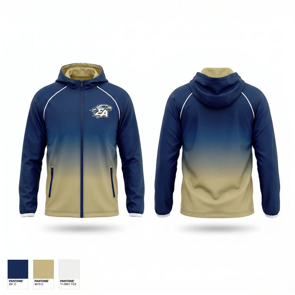 Windbreaker, Everett Alvarez Eagles, Women's Basketball, Teamtime, Team time, sublimation, custom sports apparel, team uniforms, spirit wear, spiritwear, sports uniforms, custom shirts, team store, custom team store, fundraiser sports, apparel fundraiser