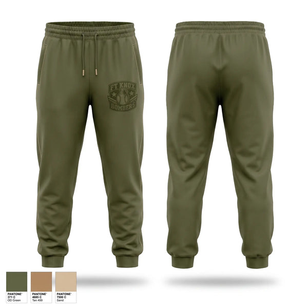 Sweatpants, Fort Knox Bombers, Softball, Teamtime, Team time, sublimation, custom sports apparel, team uniforms, spirit wear, spiritwear, sports uniforms, custom shirts, team store, custom team store, fundraiser sports, apparel fundraiser