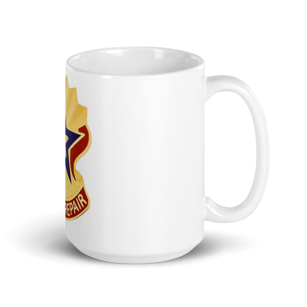 71st Maintenance Battalion 17381729 White Glossy Mug - Medium