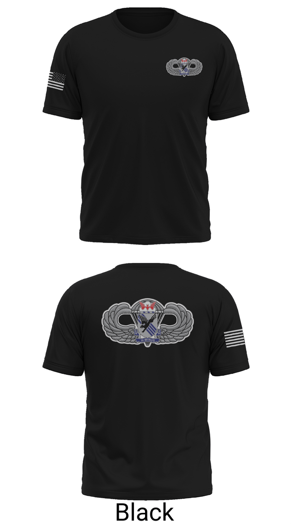 Old School Cotton Feel Shirt, 1-505th PIR 82nd airborne, Army, Teamtime, Team time, sublimation, custom sports apparel, team uniforms, spirit wear, spiritwear, sports uniforms, custom shirts, team store, custom team store, fundraiser sports, apparel fundraiser