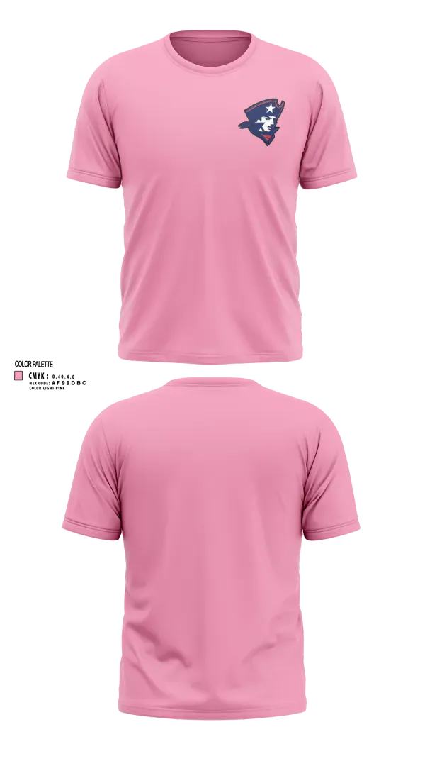 Short Sleeve Performance Shirt, Kate Duncan Smith DAR School Volleyball, Women's Volleyball, Teamtime, Team time, sublimation, custom sports apparel, team uniforms, spirit wear, spiritwear, sports uniforms, custom shirts, team store, custom team store, fundraiser sports, apparel fundraiser