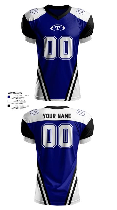 Football Jersey, Toutle Lake Football, , Teamtime, Team time, sublimation, custom sports apparel, team uniforms, spirit wear, spiritwear, sports uniforms, custom shirts, team store, custom team store, fundraiser sports, apparel fundraiser