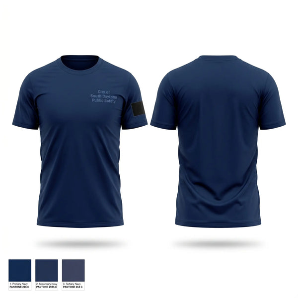 Short Sleeve Performance Shirt, City of South Daytona Public Safety, Police, Teamtime, Team time, sublimation, custom sports apparel, team uniforms, spirit wear, spiritwear, sports uniforms, custom shirts, team store, custom team store, fundraiser sports, apparel fundraiser
