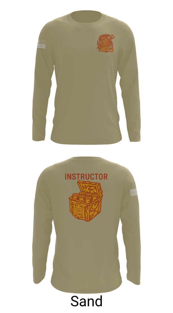 Long Sleeve Performance Shirt, MARCOR DET FLW, , Teamtime, Team time, sublimation, custom sports apparel, team uniforms, spirit wear, spiritwear, sports uniforms, custom shirts, team store, custom team store, fundraiser sports, apparel fundraiser