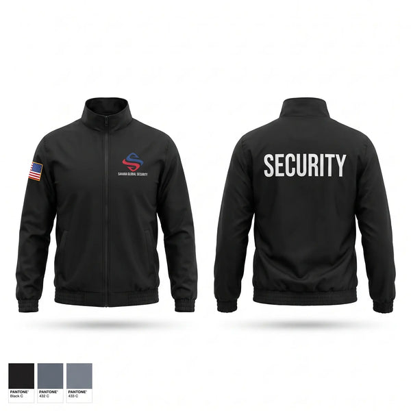 Windbreaker, Sahara Global Security, Fire Department, Teamtime, Team time, sublimation, custom sports apparel, team uniforms, spirit wear, spiritwear, sports uniforms, custom shirts, team store, custom team store, fundraiser sports, apparel fundraiser