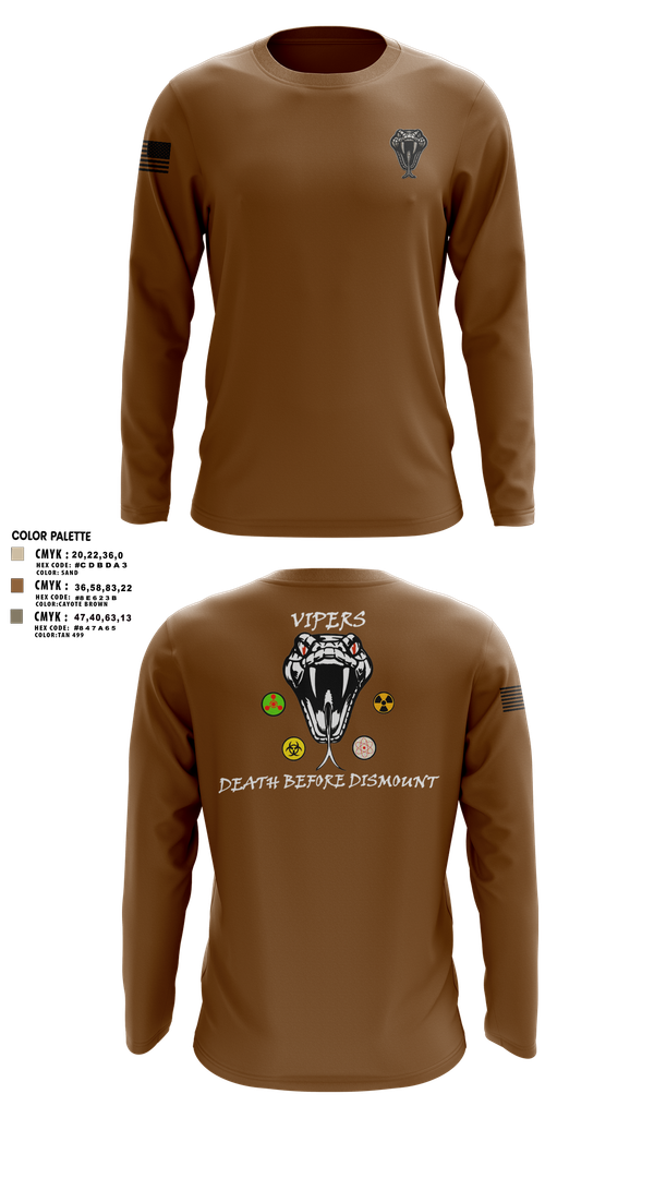 Long Sleeve Performance Shirt, Vipers, , Teamtime, Team time, sublimation, custom sports apparel, team uniforms, spirit wear, spiritwear, sports uniforms, custom shirts, team store, custom team store, fundraiser sports, apparel fundraiser