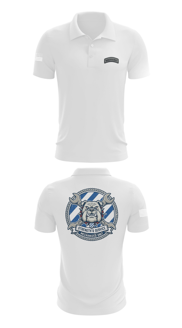 Short Sleeve Performance Polo, 3ID 3BSB BCO, Army, Teamtime, Team time, sublimation, custom sports apparel, team uniforms, spirit wear, spiritwear, sports uniforms, custom shirts, team store, custom team store, fundraiser sports, apparel fundraiser
