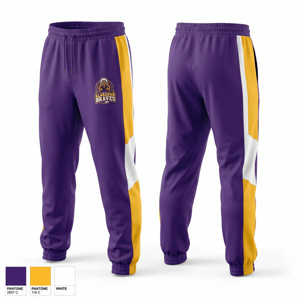 Sweatpants, Alakanuk Braves, Wrestling, Teamtime, Team time, sublimation, custom sports apparel, team uniforms, spirit wear, spiritwear, sports uniforms, custom shirts, team store, custom team store, fundraiser sports, apparel fundraiser