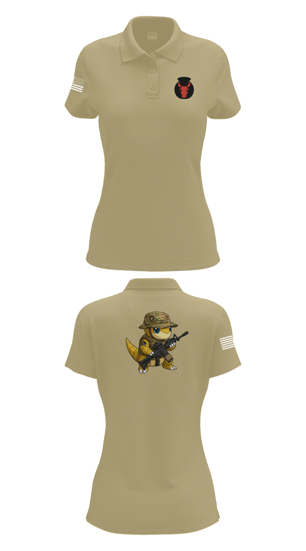 Womens Short Sleeve Performance Polo, , National Guard, Teamtime, Team time, sublimation, custom sports apparel, team uniforms, spirit wear, spiritwear, sports uniforms, custom shirts, team store, custom team store, fundraiser sports, apparel fundraiser