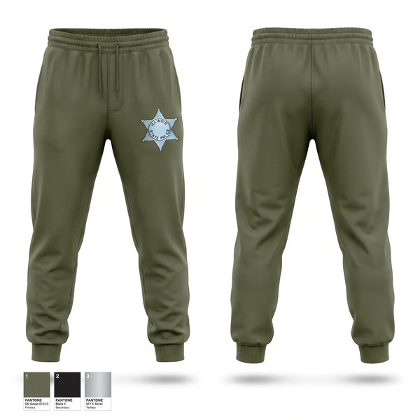 Sweatpants, Illinois State Police, Police, Teamtime, Team time, sublimation, custom sports apparel, team uniforms, spirit wear, spiritwear, sports uniforms, custom shirts, team store, custom team store, fundraiser sports, apparel fundraiser